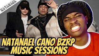 Canadian Reacts To Natanael Cano  BZRP Music Sessions 59  Spanish Subtitles [upl. by Ailatan855]