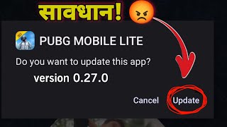 सावधान 😡 Pubg Lite 0270 Global Version New Update Download Link  Pubg Mobile Lite  RavanXpro [upl. by Leahkim903]