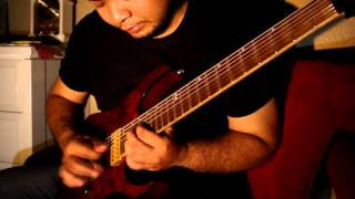 DiMarzio Titan 7 quotJake Bowenquot  Djent Tone Test [upl. by Allx]