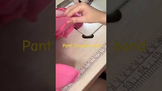 How to sew trouser waistband waistband trousers viralshorts youtubeshorts sewing shorts [upl. by Cockburn]