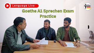 Goethe A1 Speaking Exam Practice  Sprechen Teil 1 2 amp 3  Start Deutsch A1 [upl. by Leamiba]