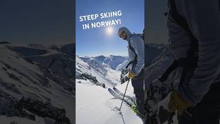 Steep skiing in northern Norway [upl. by Nonnah]