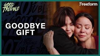 Maia Mitchell amp Cierra Ramirezs Goodbye Gift  Good Trouble  Freeform [upl. by Imat391]