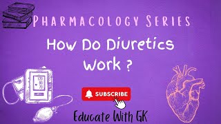 How Diuretics Work in Hypertension  Pharmacology [upl. by Etnod528]