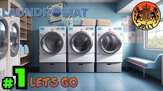 Laundromat Simulator  Episode 1  Lets Play [upl. by Anivlac469]