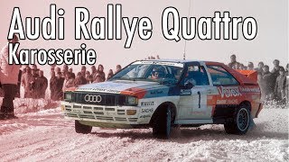 Audi Rallye UrQuattro  Karosserie Aufbau  Schmidtmotorsport [upl. by Hadrian443]