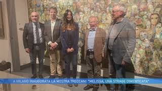 A MILANO INAUGURATA LA MOSTRA TRECCANI MELISSA UNA STRAGE DIMENTICATA [upl. by Stockton683]