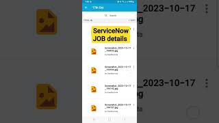 ServiceNow Job Openings Details ServiceNow skfacts servicenowjobs itjobs [upl. by Halivah]