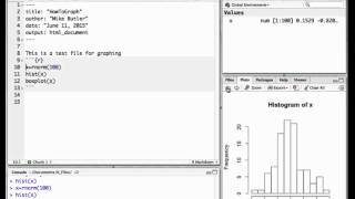 How To Graph in RStudio The Basics [upl. by Danete738]