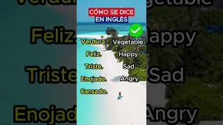 Si sabes estas palabras eres bilingüe ingles english englishvocabulary [upl. by Oswal]