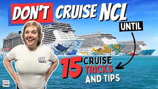 15 MUST KNOW TIPS for Norwegian Cruise Line [upl. by Catherin]