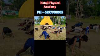 Netaji Physical Academy Police Central Force Examination Training Center Chandpara Admission Open [upl. by Redmund809]