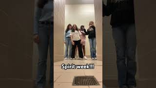 SPIRIT WEEK🔥🤪 fitcheck funny friends bestfriend relatable fypシ゚viral [upl. by Nairadas]