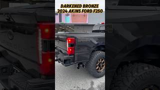 Darkened Bronze 2024 Ford F250 CUSTOM 25” Leveled on 37s [upl. by Keefe275]