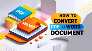 How to convert PDF to Word document free Easy Solution [upl. by Maribel248]