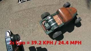 Team Associated Trophy Truck Rat Rod RTR Short Course Pro SC10 1st run and 2s lipo speed test [upl. by Miquela100]