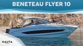 Beneteau  Flyer 10  boat tour esterni e cabine [upl. by Assel]