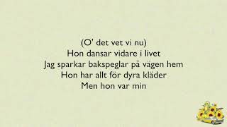 Hon dansar vidare i livet  Hov1  Lyric [upl. by Ahtel]