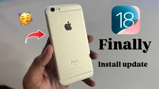 Install iOS 18 on iPhone 6s78X  How to update iPhone 6s78X on iOS 18 update [upl. by Serg]