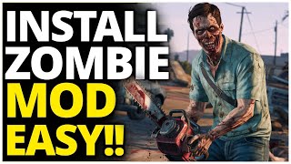 GTA 5 Zombie Mod 2024 v3274  How To Install ZOMBIE MOD EASY INSTALL Simple Zombie Mod [upl. by Witcher]