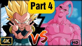 gotenks vs buu fight in hayperbolic time chamber part 4 hindi dragon Ball z [upl. by Dawkins57]