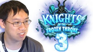 Knights of the Frozen Throne  Card Review 3 w Trump  Featuring New Dr Boom [upl. by Digirb314]