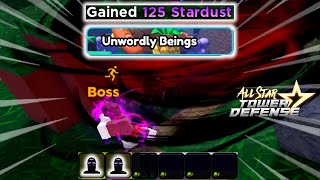 New Star Zone Unwordly Beings  2 Units Solo Gameplay  All Star Tower Defense [upl. by Aniral]