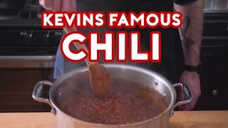 Binging with Babish Kevins Famous Chili from The Office [upl. by Esidnak]