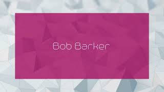 Bob Barker  appearance [upl. by Whitehurst352]