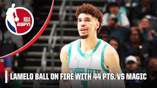 LaMelo Ball sets HORNETS FRANCHISE RECORD for most points in 3game span 🔥 NBA on ESPN [upl. by Sam231]