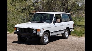 The Range Rover Classic is the Original Two Door Range Rover [upl. by Lori778]