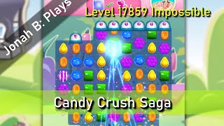 Candy Crush Saga Level 17859 Impossible Cant complete this level [upl. by Aleetha]