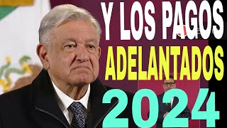 QUÉ PASA CON PAGOS ADELANTADOS 2024 ADULTOS MAYORES DE 12000 Y 18000 QUIÉNES [upl. by Anemolif386]