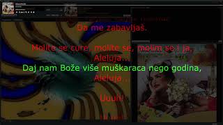 Severina – Zdravo Marijo • song with karaokesynchronized lyrics [upl. by Aiuqes]