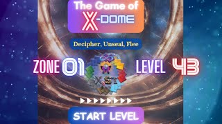 The Game Of XDome  Zone 1 Level 43  How Should They Cross youtube games riddles [upl. by Almond813]