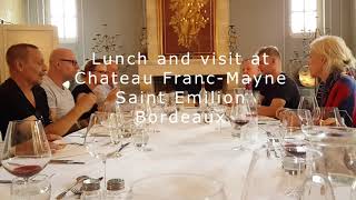 Chateau Franc Mayne Saint Emilion Bordeaux a tasting and visit [upl. by Shelden]