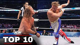 Top 10 AEW Finishers  Elite Wrestling [upl. by Palua]