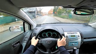 Toyota Corolla Verso 22 DCAT 177HP 2006 POV Test Drive  Acceleration 0100  4K 97 [upl. by Ehtnax]