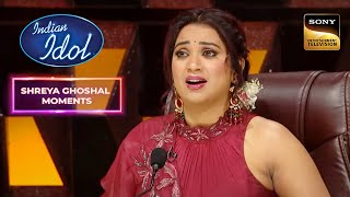 Shubhdeep के Singing से Shocked हुई Shreya  Indian Idol 14  Shreya Ghoshal Moments [upl. by Otero]