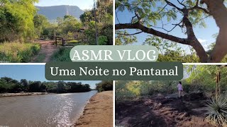 ASMR VLOG  Uma Noite No PANTANAL [upl. by Tanberg]