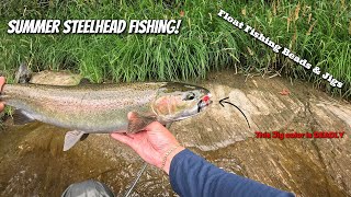 UNREAL day of STEELHEAD Fishing on the River Multiple Fish landed [upl. by Meeharb]