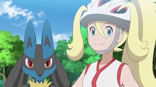 UK Korrina Returns at the Battle Festival Challenge  Pokémon Journeys  Official Clip [upl. by Ahseym]