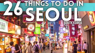 Best Things To Do in Seoul South Korea 2024 4K [upl. by Nitza831]