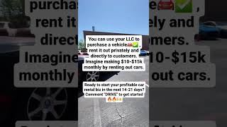 Using your LLC to start your car rental business [upl. by Gniy]