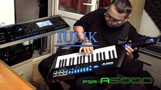 DEMO YAMAHA PSR A5000 MODULE and ALESIS and WIRELES JUZISOUND IULIK [upl. by Ian161]