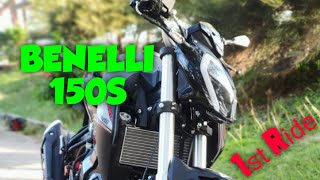 Benelli 150S  No Glove it Okay [upl. by Oiramat]