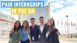 Paid Internships at the United Nations [upl. by Jaclin673]