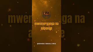 shusha moto lyrica  Giveness Ngao  Heavenly Swahili Lyrics [upl. by Newberry]