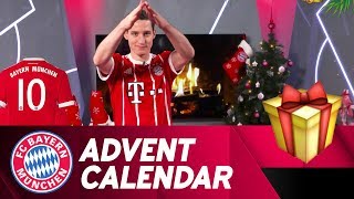 Pantomime w Sebastian Rudy  FC Bayern Xmas Advent Calendar 10 [upl. by Aime]