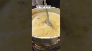 Mazamorra De PLATANO cocina recetas comida shorts youtubeshorts [upl. by Rosana744]